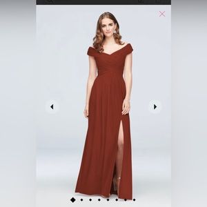 David’s bridal bridesmaids dress